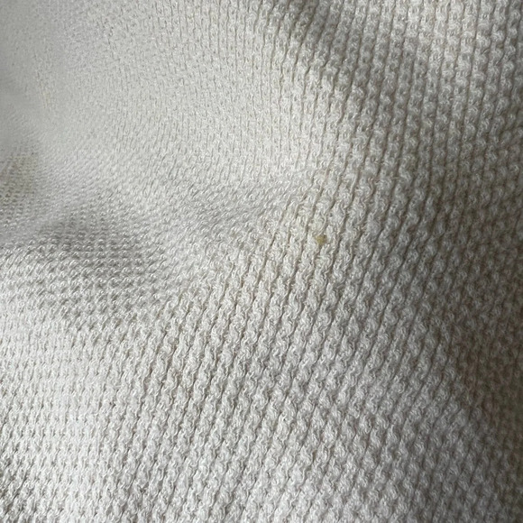 Free People Dress Made To Love Thermal Tunic Crochet Appliqué Ivory Tea, small - Picture 6 of 6